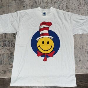 Vintage smiley face tshirt